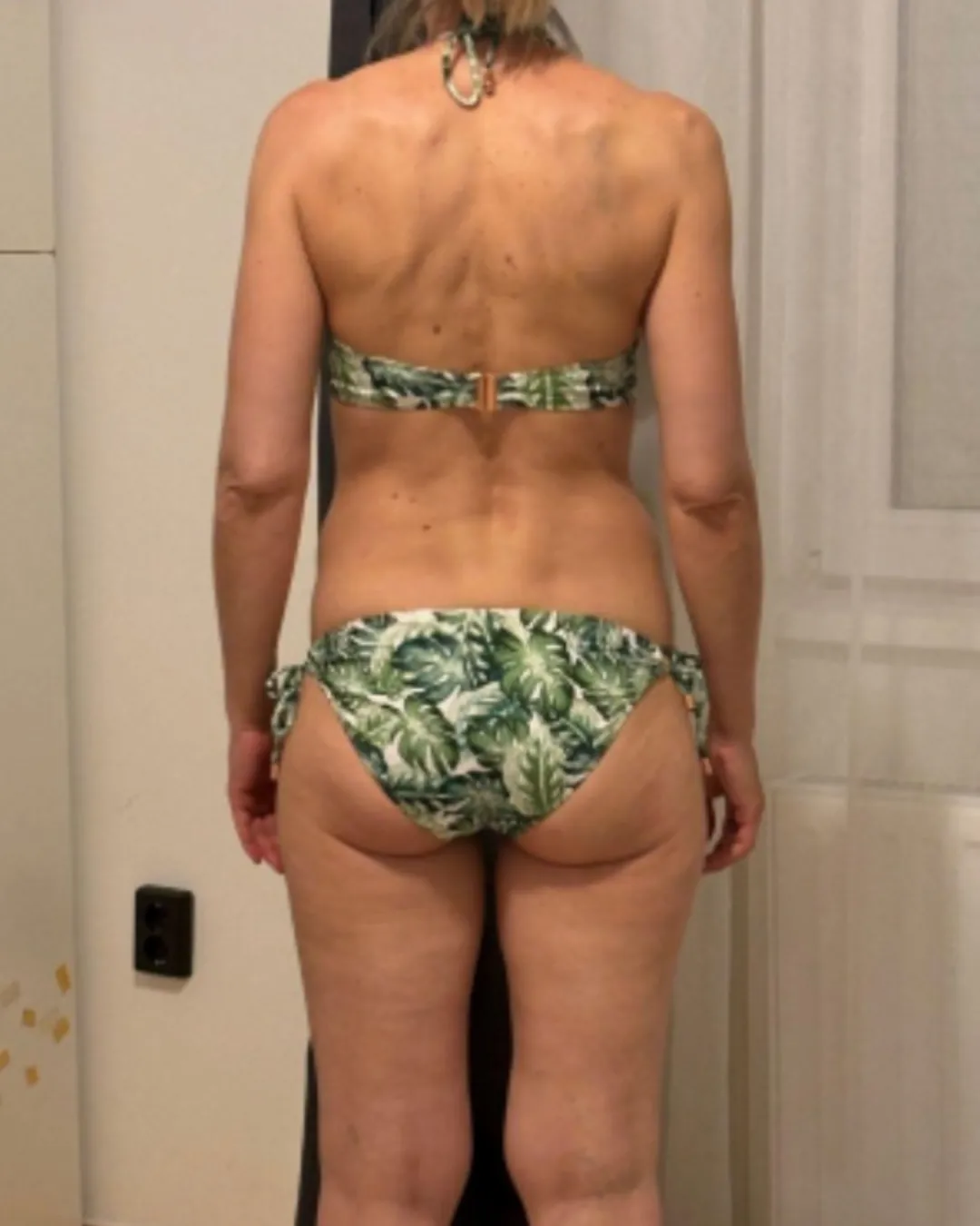 Female client before — starting point